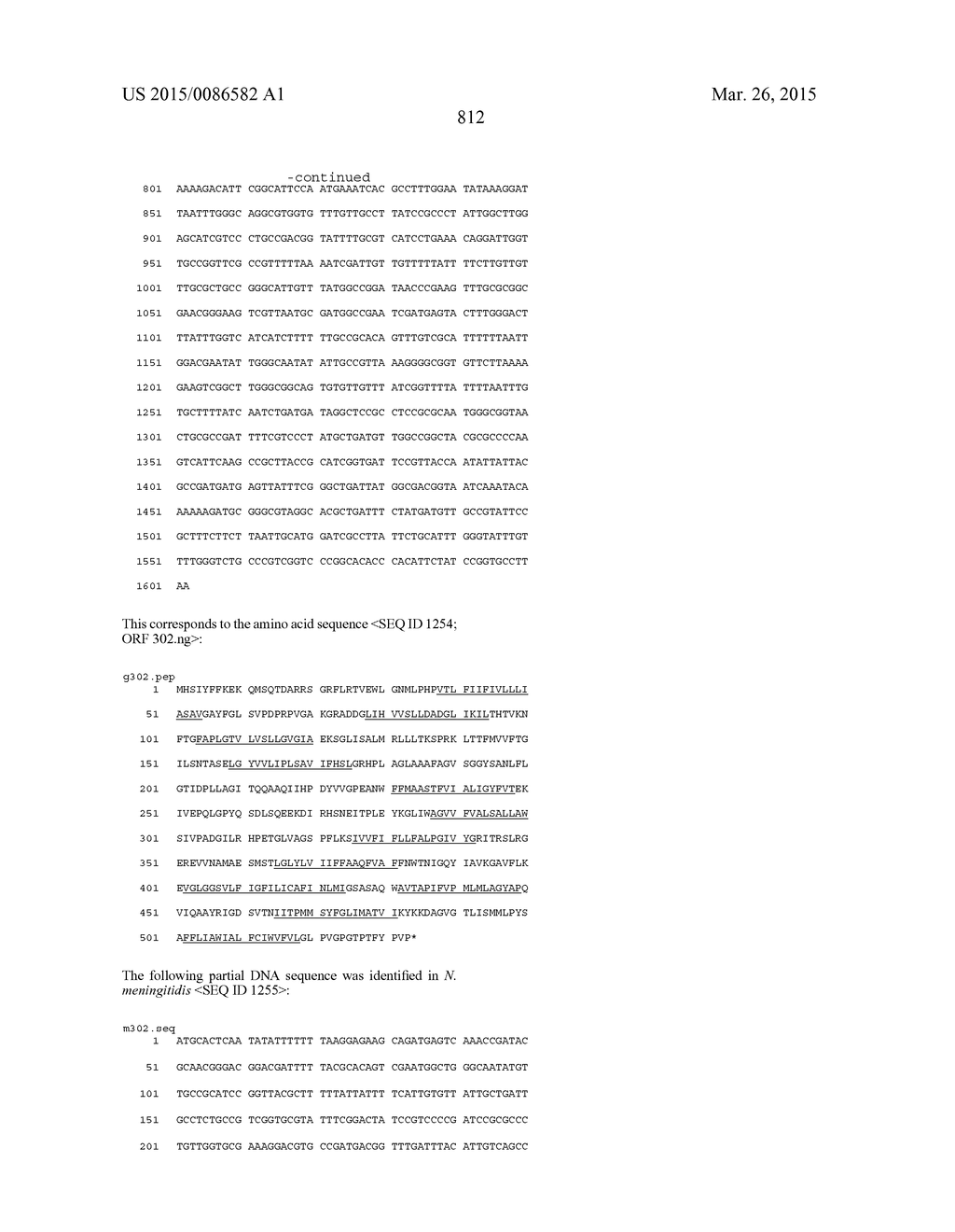 NEISSERIA MENINGITIDIS ANTIGENS AND COMPOSITIONS - diagram, schematic, and image 844