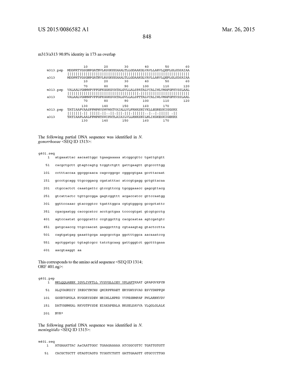 NEISSERIA MENINGITIDIS ANTIGENS AND COMPOSITIONS - diagram, schematic, and image 880