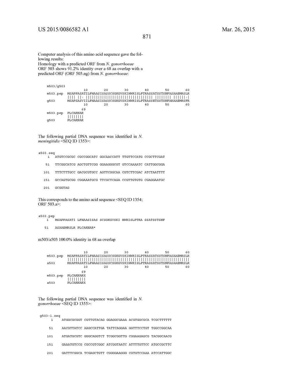 NEISSERIA MENINGITIDIS ANTIGENS AND COMPOSITIONS - diagram, schematic, and image 903