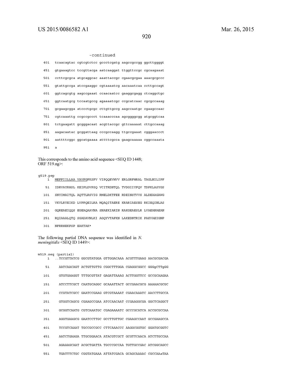 NEISSERIA MENINGITIDIS ANTIGENS AND COMPOSITIONS - diagram, schematic, and image 953