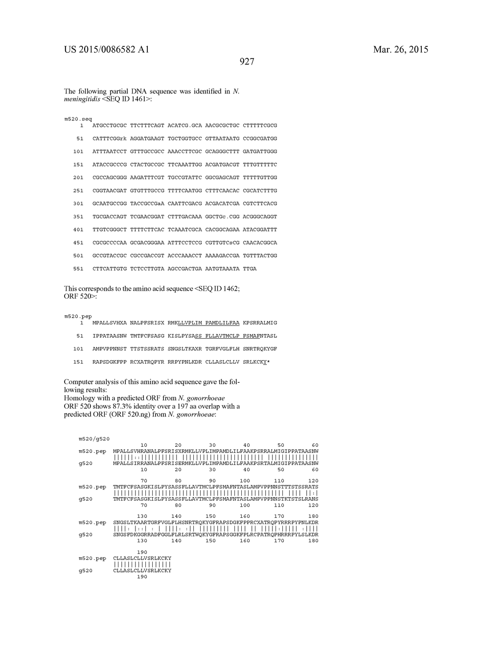 NEISSERIA MENINGITIDIS ANTIGENS AND COMPOSITIONS - diagram, schematic, and image 960