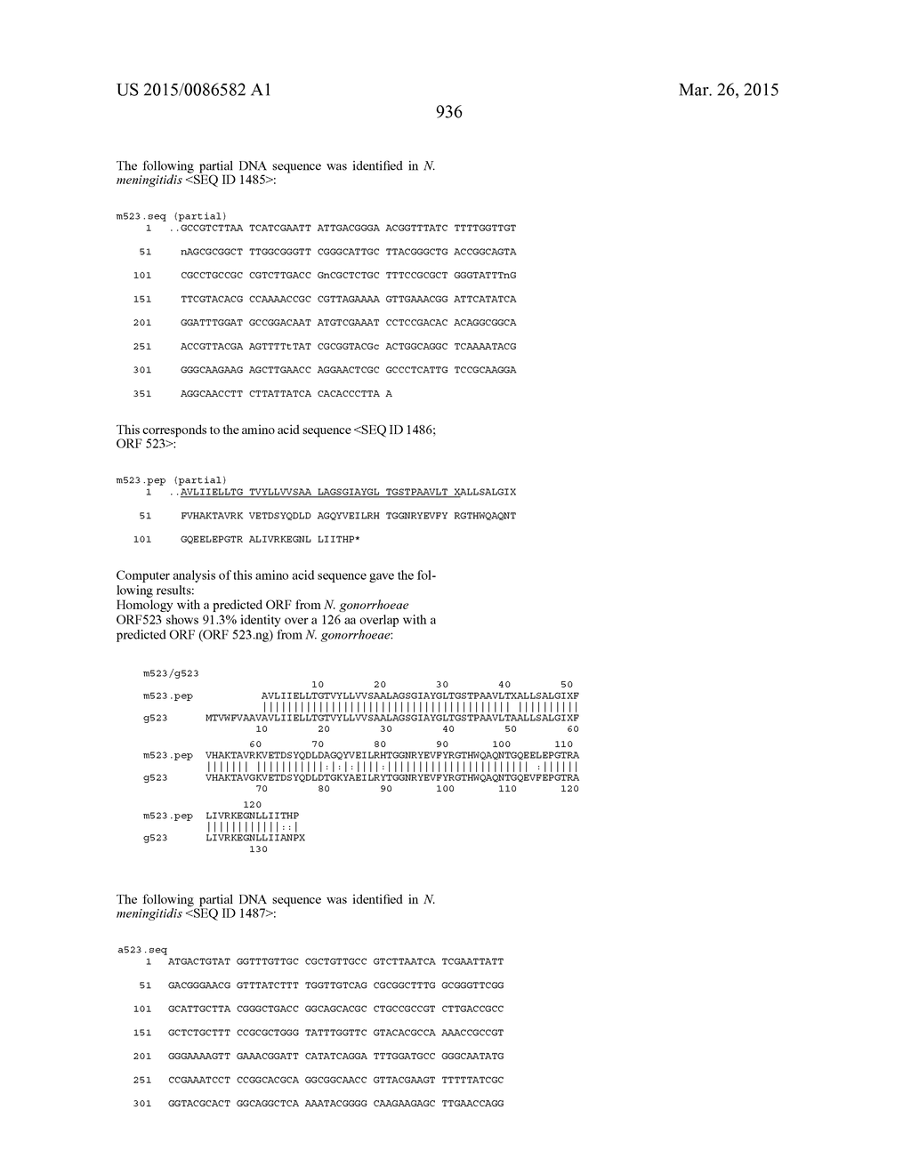 NEISSERIA MENINGITIDIS ANTIGENS AND COMPOSITIONS - diagram, schematic, and image 969