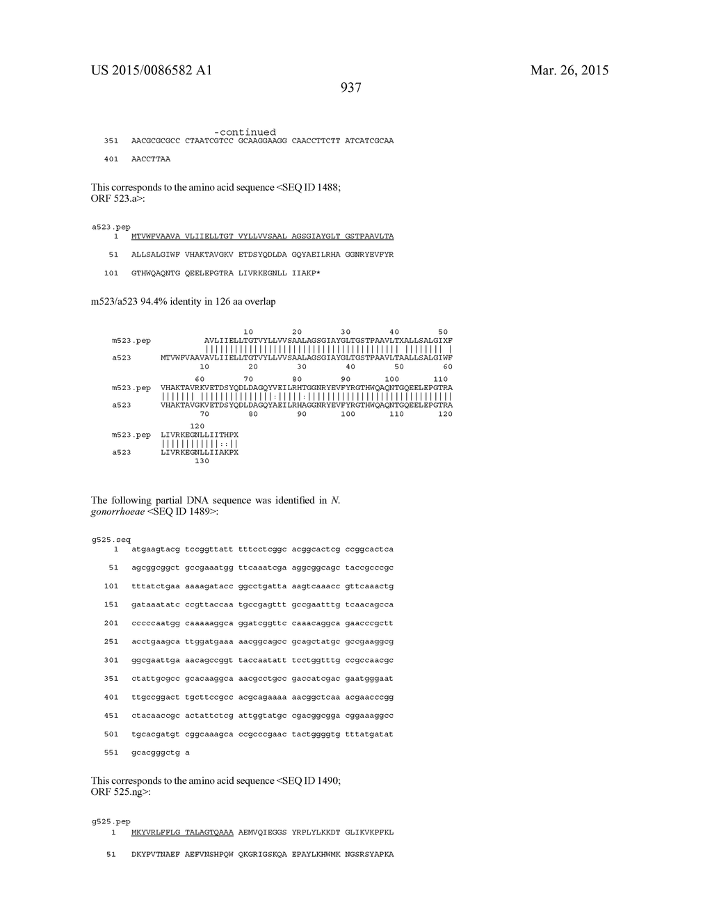NEISSERIA MENINGITIDIS ANTIGENS AND COMPOSITIONS - diagram, schematic, and image 970