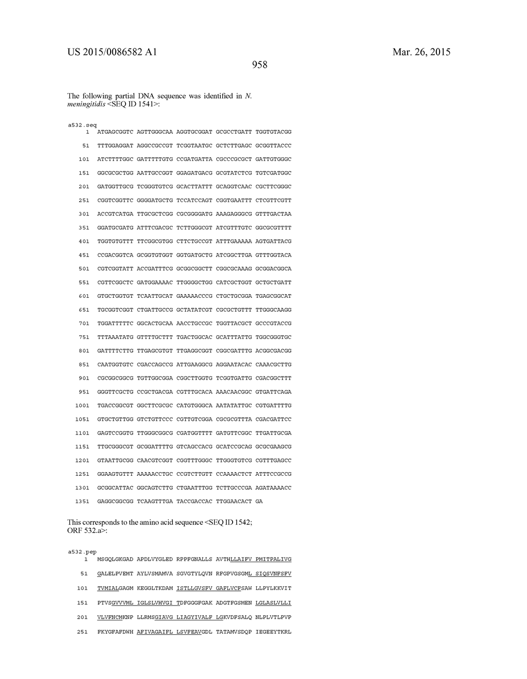 NEISSERIA MENINGITIDIS ANTIGENS AND COMPOSITIONS - diagram, schematic, and image 991