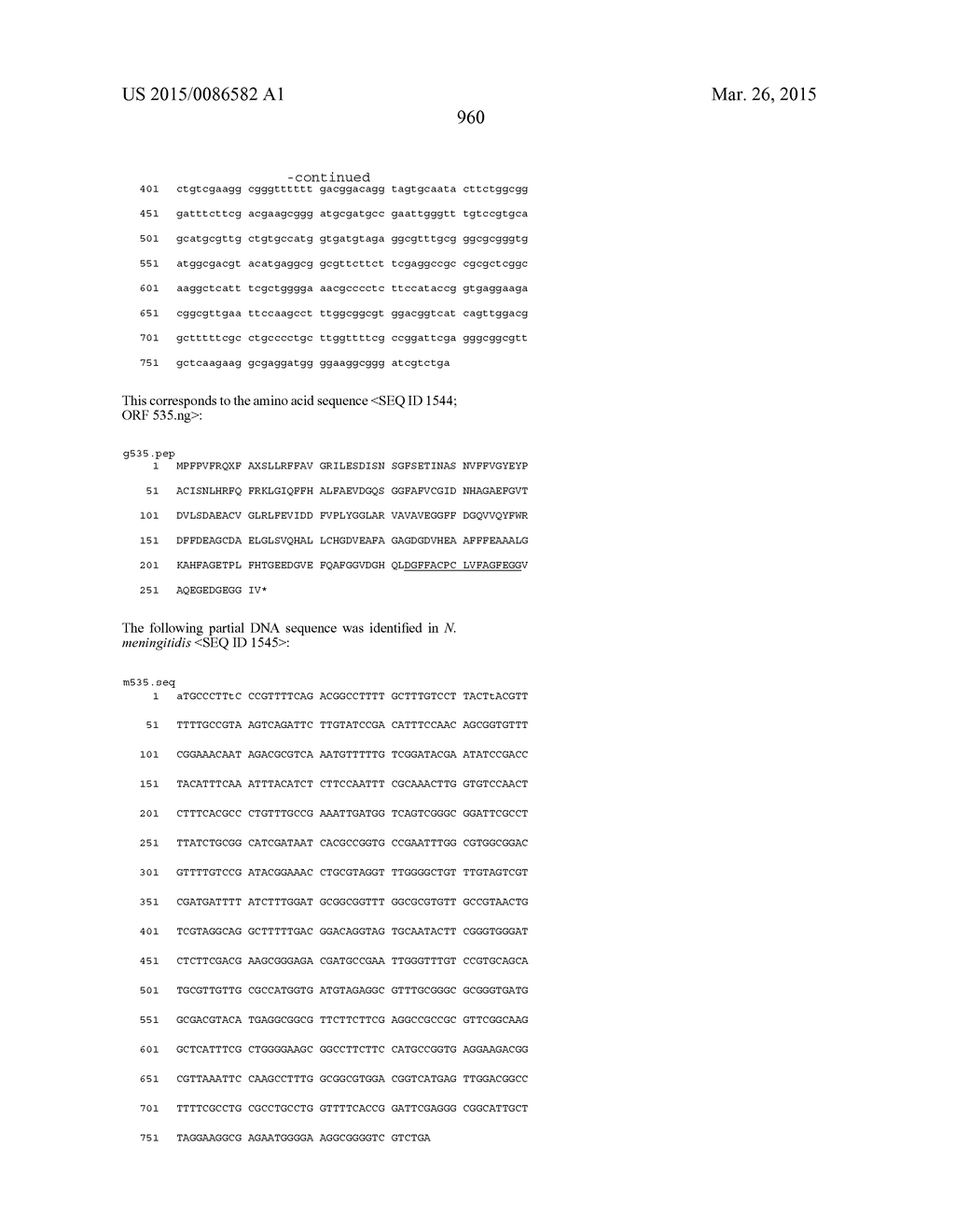 NEISSERIA MENINGITIDIS ANTIGENS AND COMPOSITIONS - diagram, schematic, and image 993