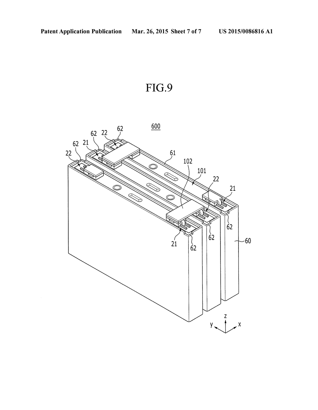 RECHARGEABLE BATTERY AND MODULE THEREOF - diagram, schematic, and image 08