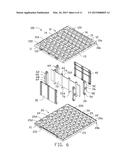 BATTERY MODULE HAVING THERMALLY CONDUCTIVE HOLDING FRAME diagram and image