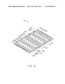 BATTERY MODULE HAVING THERMALLY CONDUCTIVE HOLDING FRAME diagram and image