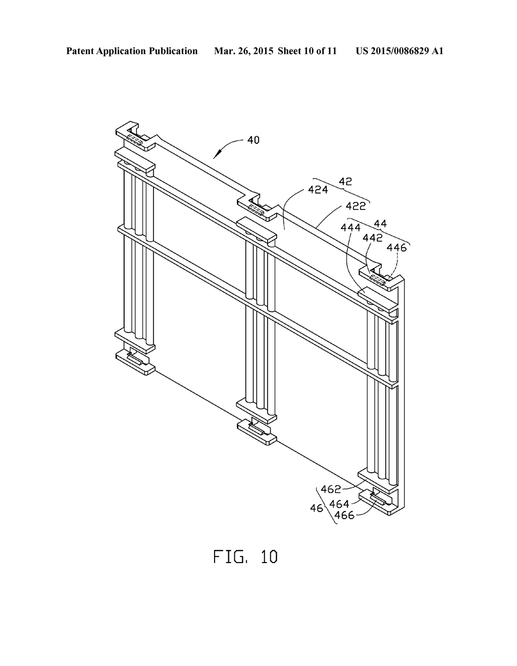 BATTERY MODULE HAVING THERMALLY CONDUCTIVE HOLDING FRAME - diagram, schematic, and image 11