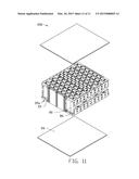 BATTERY MODULE HAVING THERMALLY CONDUCTIVE HOLDING FRAME diagram and image