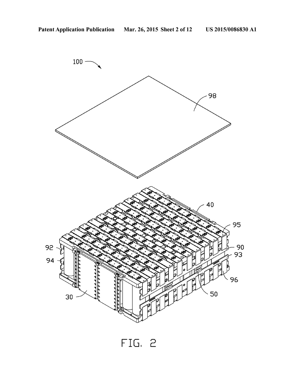 BATTERY MODULE HAVING THERMALLY CONDUCTIVE HOLDING FRAME - diagram, schematic, and image 03