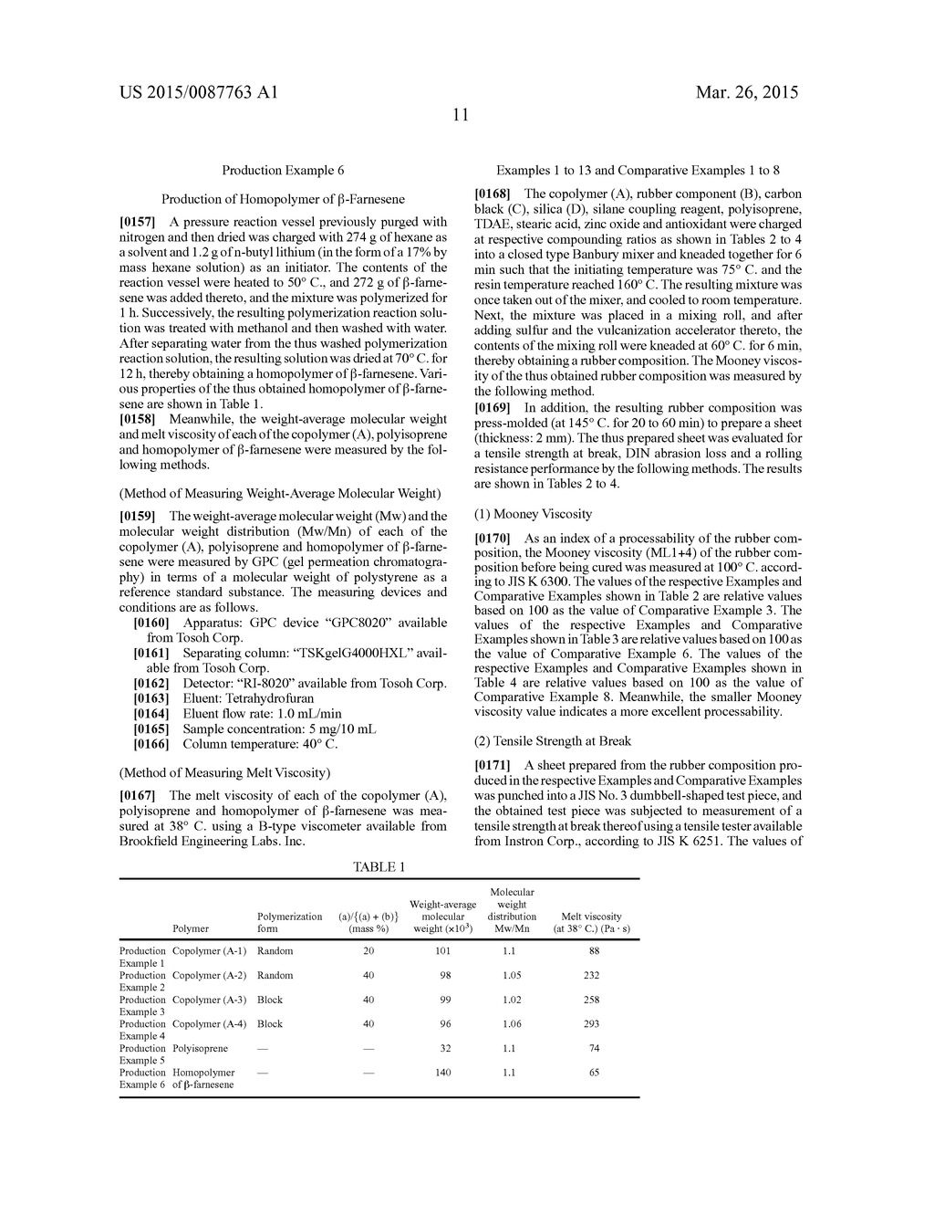 COPOLYMER, RUBBER COMPOSITION USING SAME, AND TIRE - diagram, schematic, and image 12