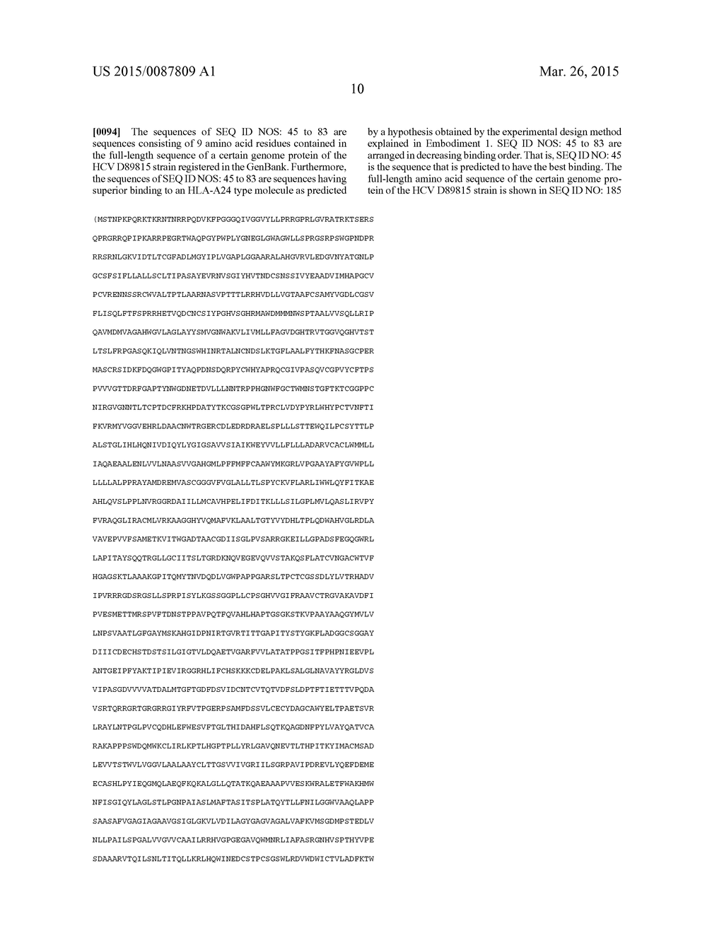 HLA-BINDING PEPTIDES, PRECURSORS THEREOF, DNA FRAGMENTS AND RECOMBINANT     VECTORS THAT CODE FOR THOSE PEPTIDE SEQUENCES - diagram, schematic, and image 12