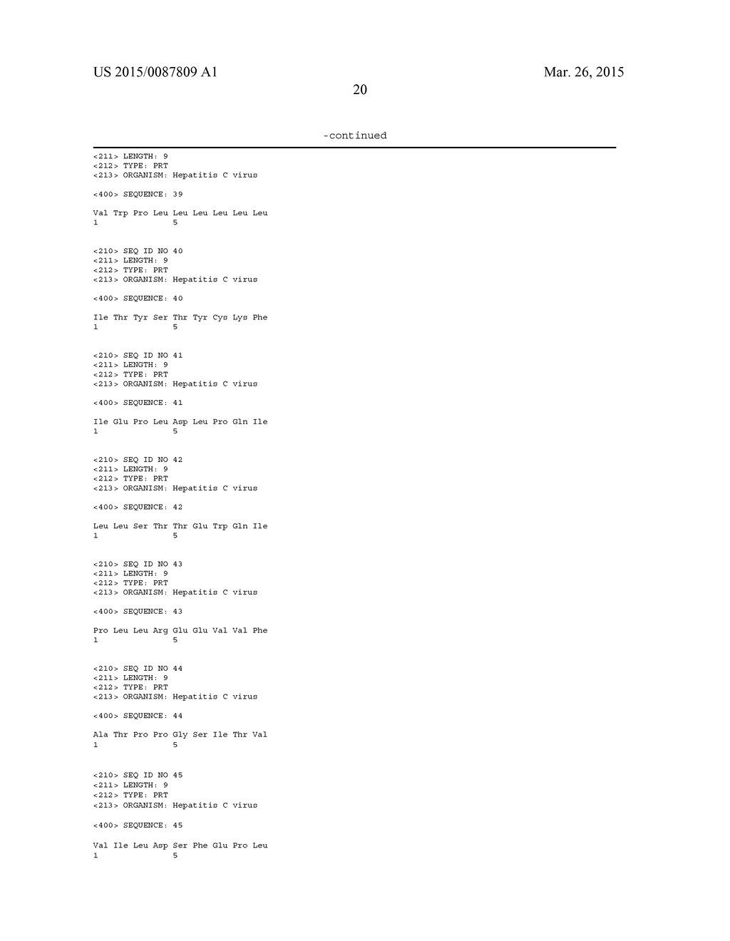 HLA-BINDING PEPTIDES, PRECURSORS THEREOF, DNA FRAGMENTS AND RECOMBINANT     VECTORS THAT CODE FOR THOSE PEPTIDE SEQUENCES - diagram, schematic, and image 22