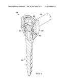 BONE SCREW SYSTEMS WITH PRESSURE CAPS HAVING BIASING MEMBERS diagram and image