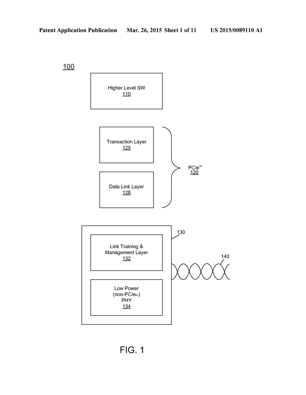 Providing A Consolidated Sideband Communication Channel Between Devices - diagram, schematic, and image 02