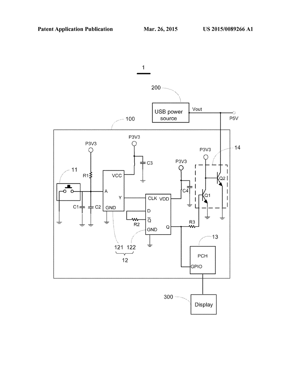 SWITCH CIRCUIT AND COMPUTING DEVICE HAVING SAME - diagram, schematic, and image 02