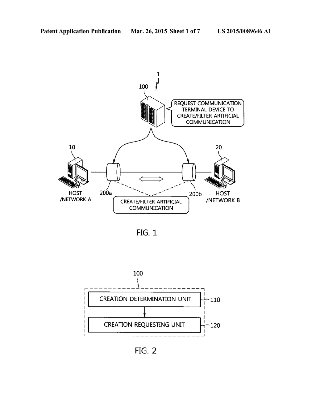 APPARATUS AND METHOD FOR PROTECTING COMMUNICATION PATTERN OF NETWORK     TRAFFIC - diagram, schematic, and image 02