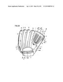 BASEBALL OR SOFTBALL GLOVE diagram and image