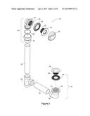 BATHTUB DRAIN AND OVERFLOW KIT diagram and image