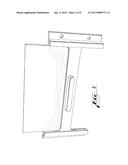 AIRPLANE SHADE HANDLE AND SLIDING MECHANISM diagram and image