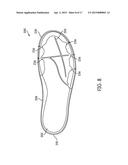 UPPERS AND SOLE STRUCTURES FOR ARTICLES OF FOOTWEAR diagram and image