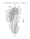 UPPERS AND SOLE STRUCTURES FOR ARTICLES OF FOOTWEAR diagram and image