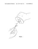 DISPOSABLE VIAL HOLDER AND METHOD TO PREVENT NEEDLE STICK INJURIES diagram and image