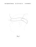 HOLDING DEVICE FOR A RESPIRATORY MASK diagram and image