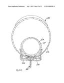 TIRE ASSEMBLY FOR A BICYCLE RIM diagram and image