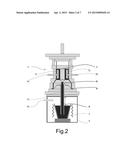 METHOD AND PLANT FOR MANUFACTURING LIGHT ALLOY CASTINGS BY INJECTION DIE     CASTING WITH NON-METALLIC CORES diagram and image