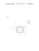 CAPACITOR-MOUNTED STRUCTURE AND CAPACITOR diagram and image