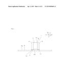 CAPACITOR-MOUNTED STRUCTURE AND CAPACITOR diagram and image