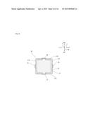 CAPACITOR-MOUNTED STRUCTURE AND CAPACITOR diagram and image