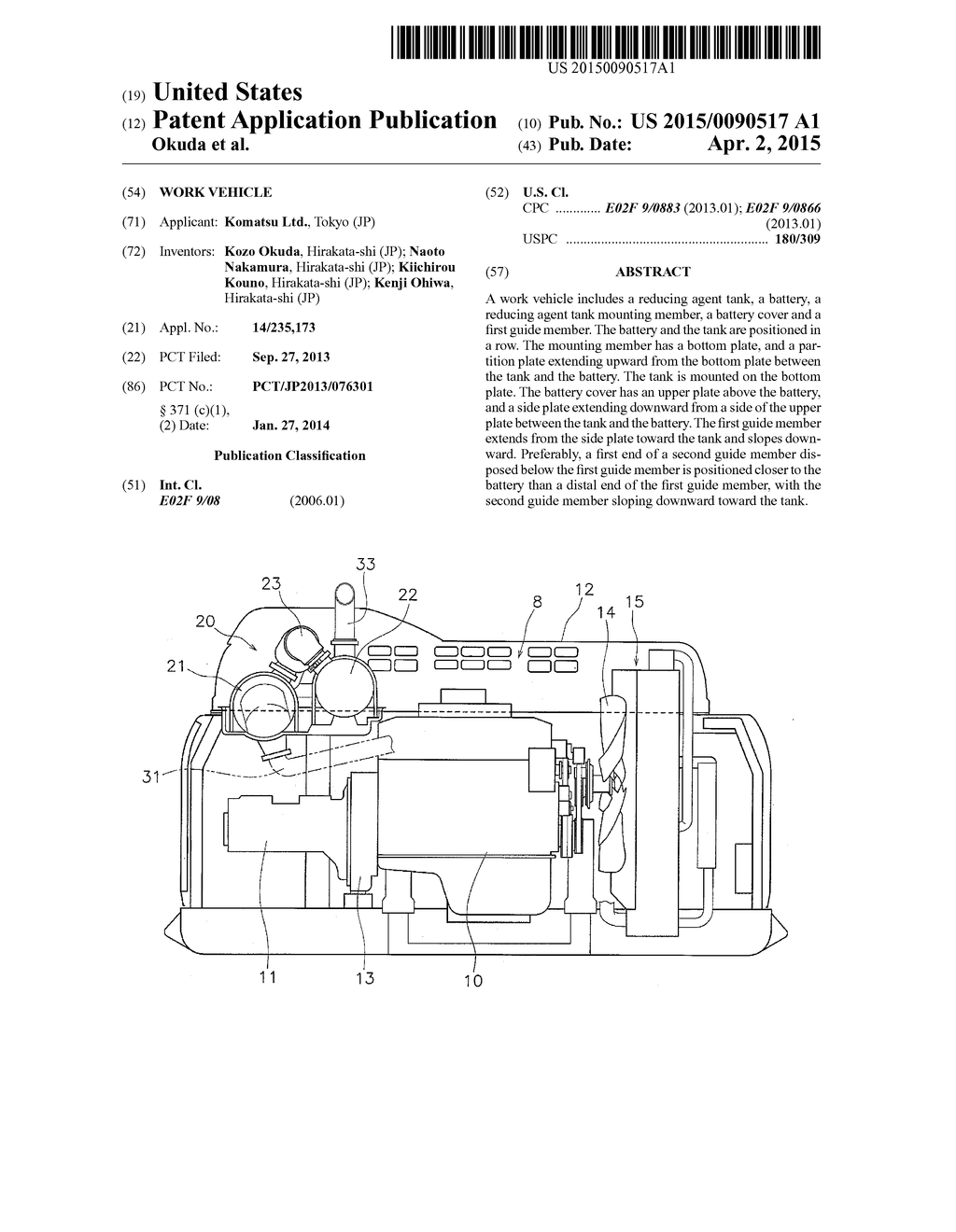 WORK VEHICLE - diagram, schematic, and image 01