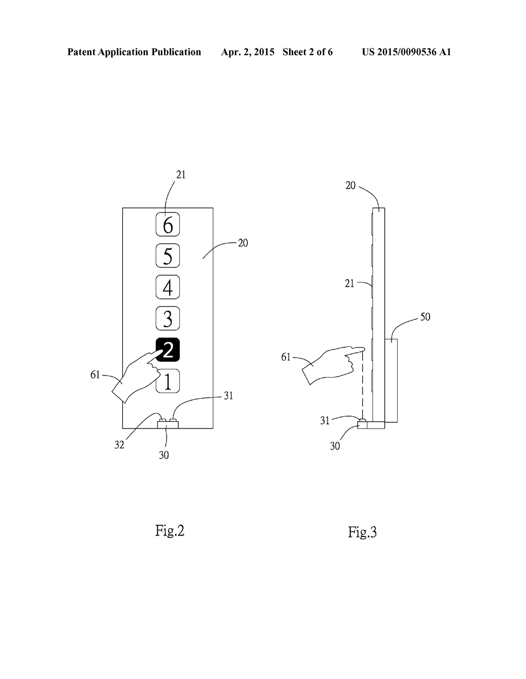 Touch-free control device for elevator - diagram, schematic, and image 03