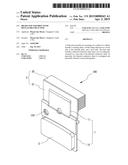 BRAKE PAD ASSEMBLY WITH RELEASABLE HEAT SINK diagram and image