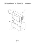 BRAKE PAD ASSEMBLY WITH RELEASABLE HEAT SINK diagram and image