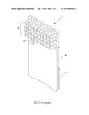 BRAKE PAD ASSEMBLY WITH RELEASABLE HEAT SINK diagram and image