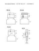 CLOSURE ELEMENT FOR A RECEPTACLE diagram and image