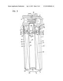 Liquid Filter Arrangement; Components; and, Methods diagram and image