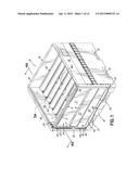 Container Having Padded Dunnage Supports and L-Shaped Tracks diagram and image