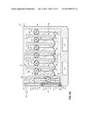 Container Having Padded Dunnage Supports and L-Shaped Tracks diagram and image