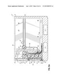 Container Having Padded Dunnage Supports and L-Shaped Tracks diagram and image