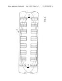 SYSTEM FOR THE DETECTION OF CUSTOMER MEDIA COMPRISING AN RF TRANSCEIVER IN     A PUBLIC TRANSPORT CONVEYANCE diagram and image