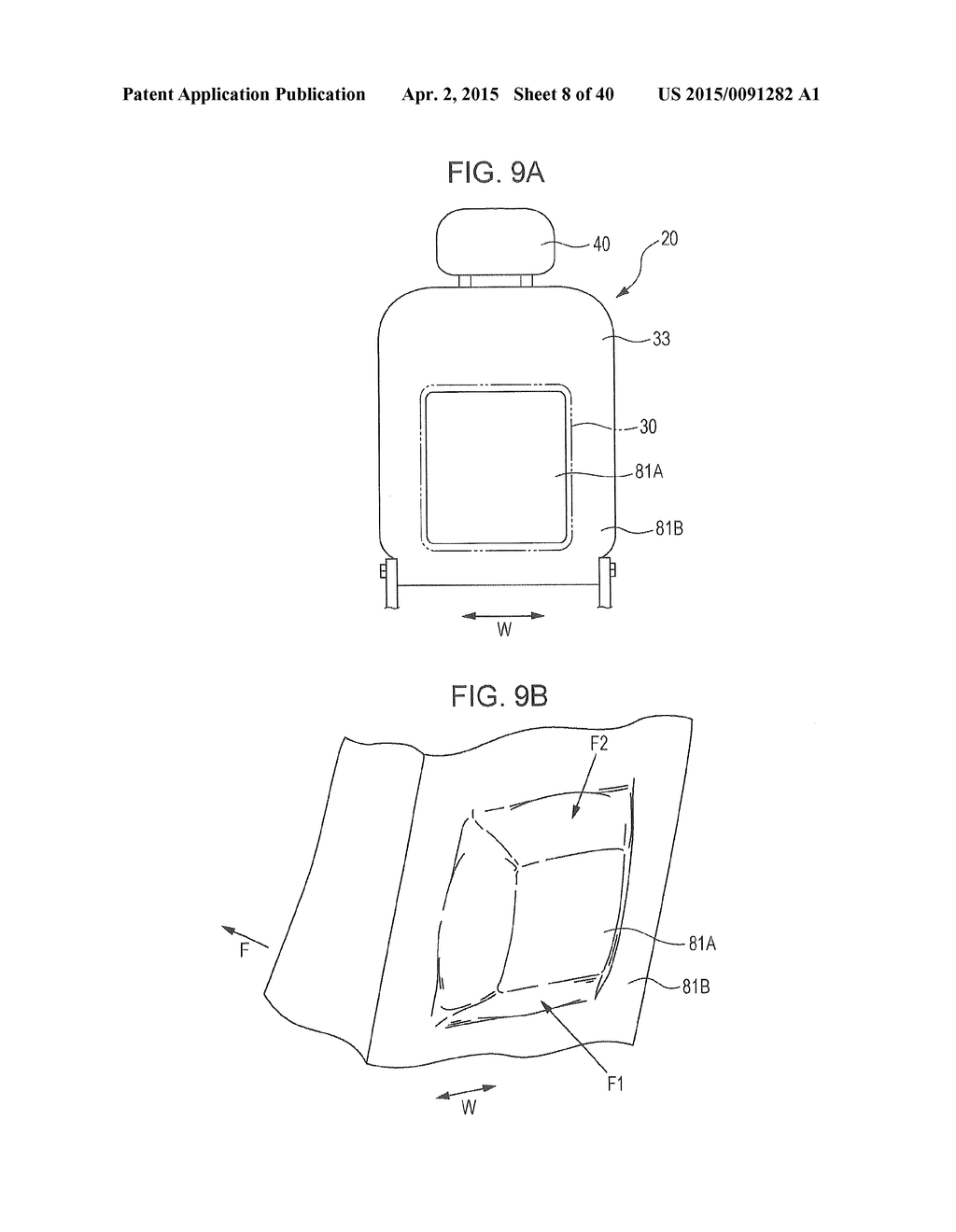 VEHICLE SEAT AIRBAG SYSTEM AND VEHICLE SEAT - diagram, schematic, and image 09