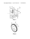 RETENTION AND ANTI-ROATATION FOR BULKHEAD FITTINGS diagram and image