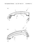 VEHICLE DOOR HANDLE WITH CAPACITIVE PROXIMITY SENSOR diagram and image