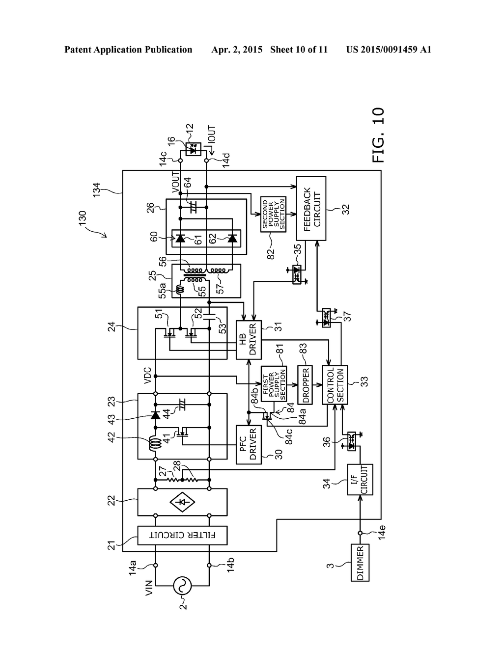 Power Supply Circuit and Luminaire - diagram, schematic, and image 11