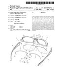 EYEGLASSES ABLE TO INSTANTLY INSTALL OR REMOVE LENS diagram and image